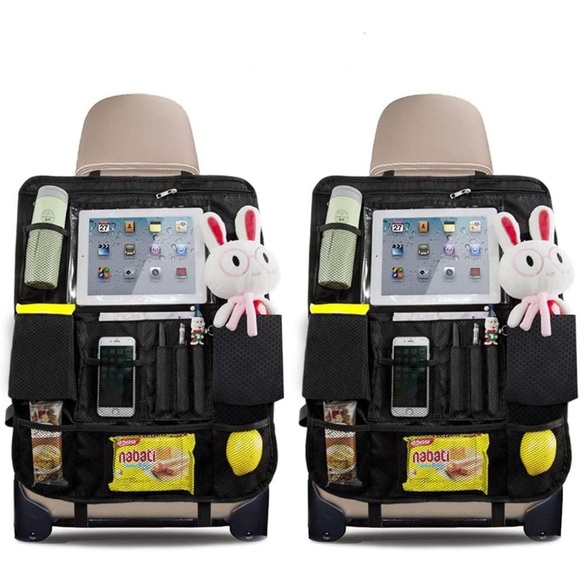 2 Pack Backseat Car Organizer - Picture 1 of 6